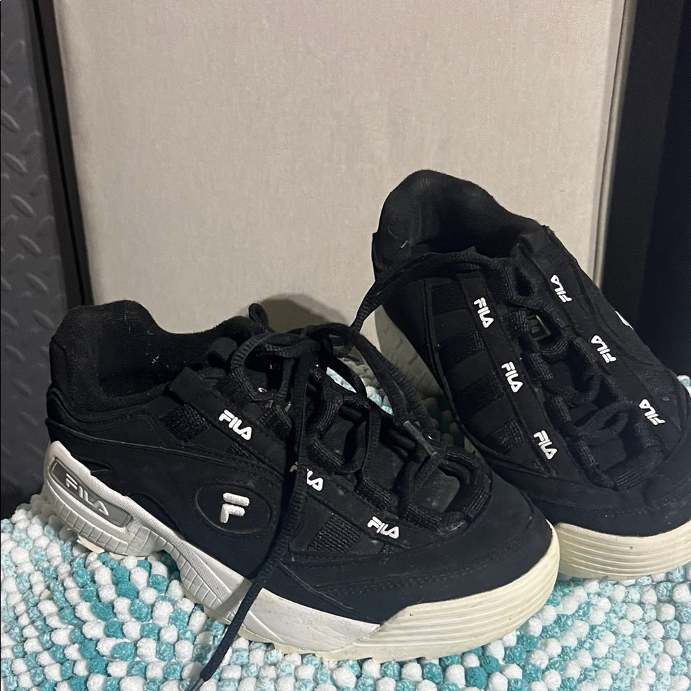 Fila Black and White sneakers